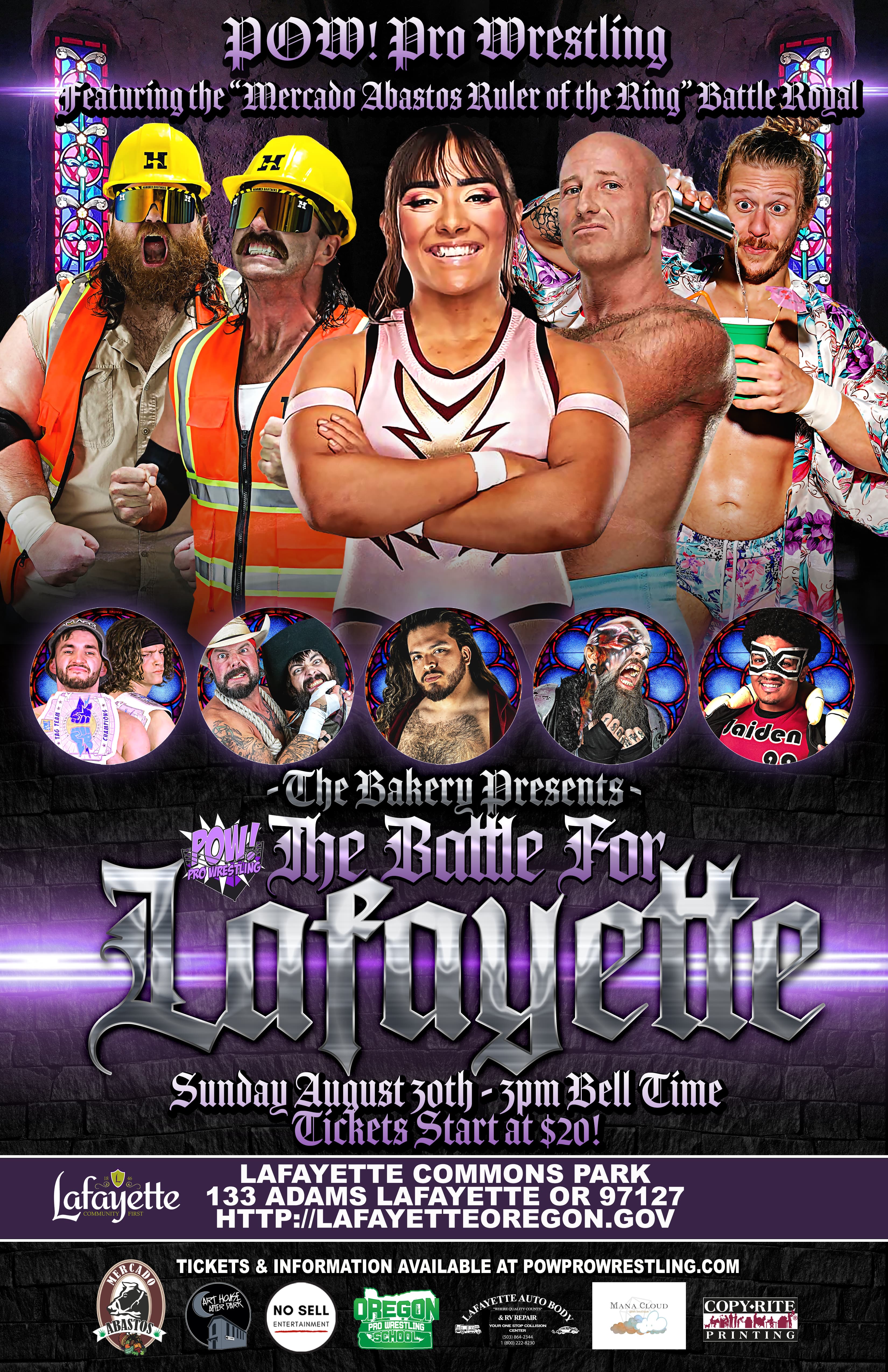 The Bakery Presents "The Battle For Lafayette"!